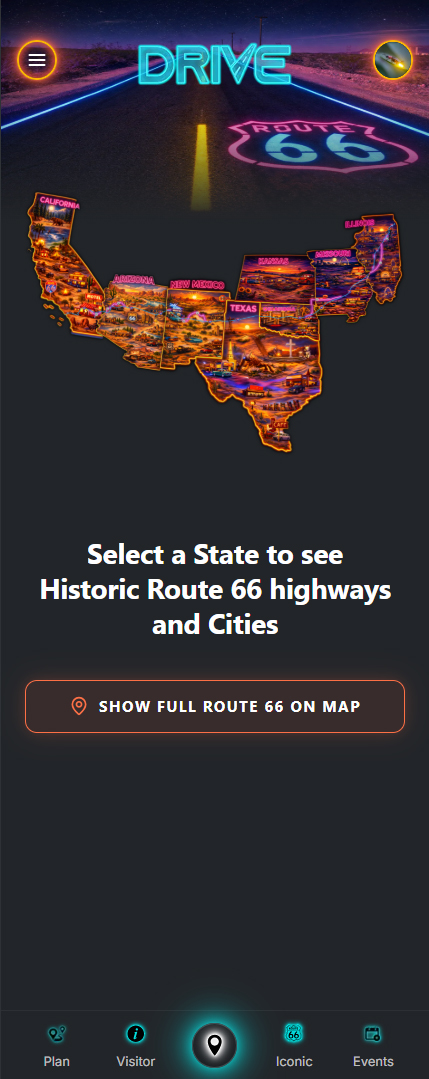 Route 66 App Screen 10