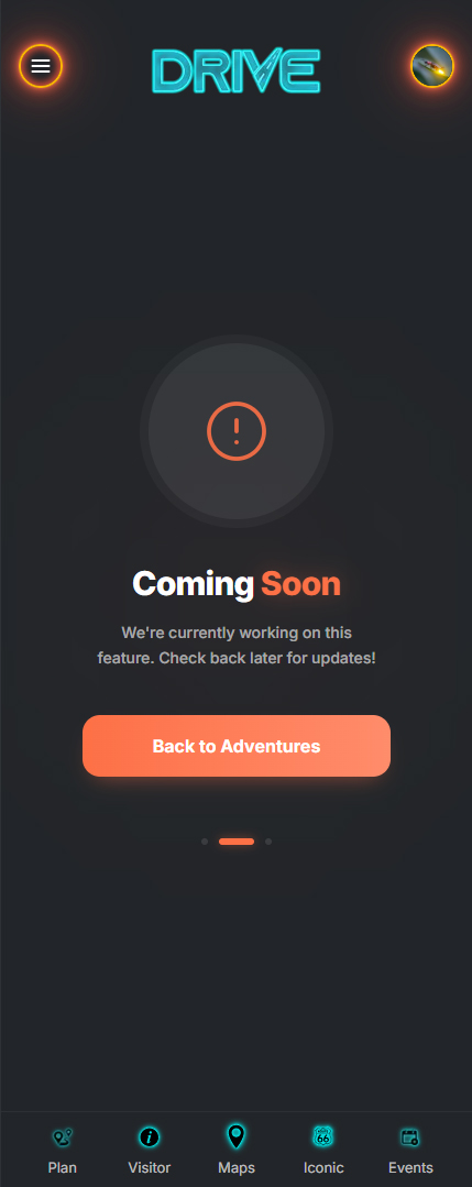 Route 66 App Screen 21