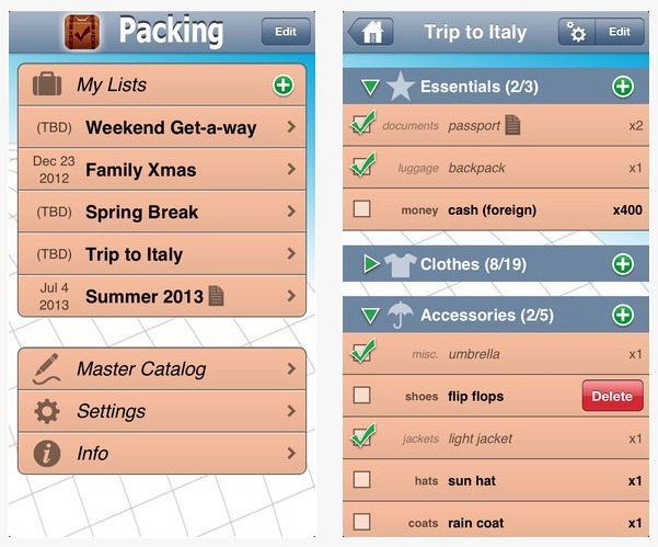 Travel App Of The Week: Packing (+TO DO!)