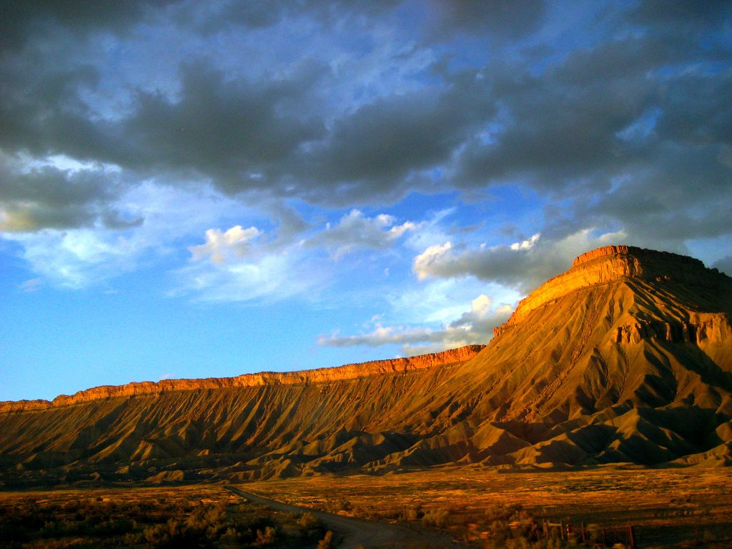 Sunlight on the Mesa in Grand Junction, CO