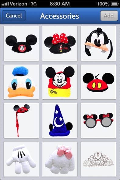 Disney Memories App With Characters