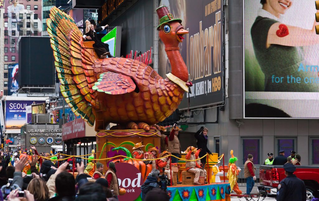 Macy's Thanksgiving Day Parade Turkey Float