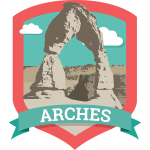 Arches Badge