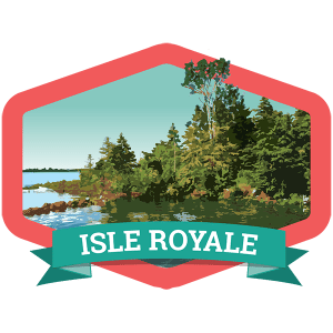 Isle Royale Badge