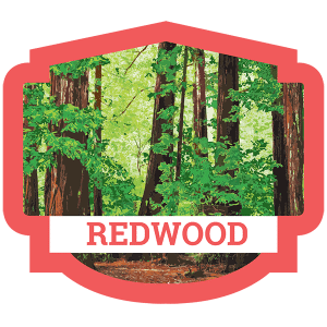 Redwood Badge