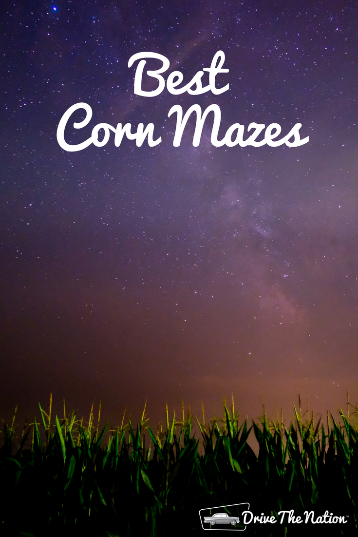 Get lost in one of these terrific corn mazes this fall!