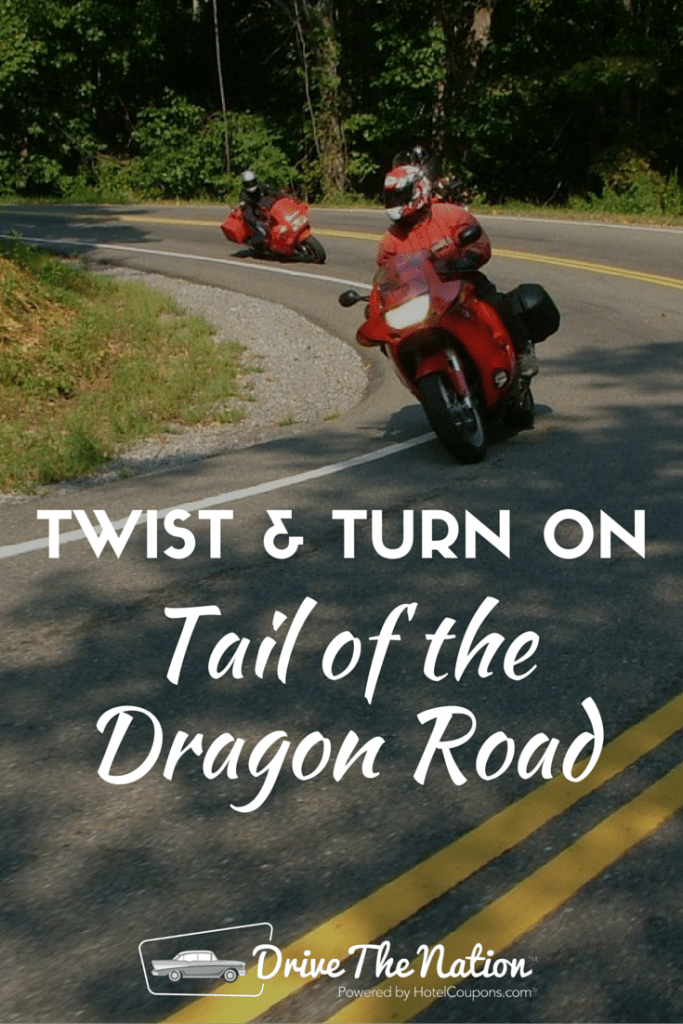 Take on the epic twists and turns of the Tail of the Dragon!