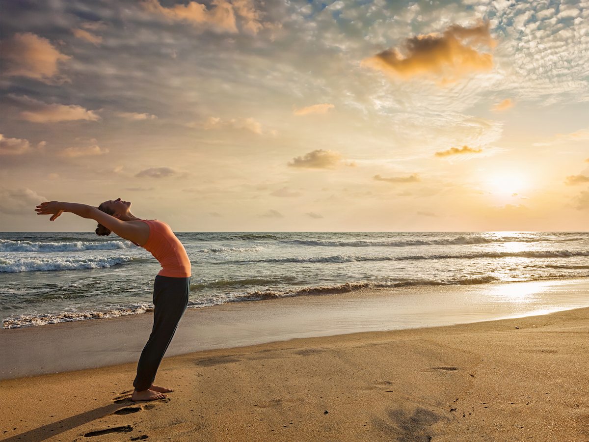 Yoga Sun Salutation Summer Solstice
