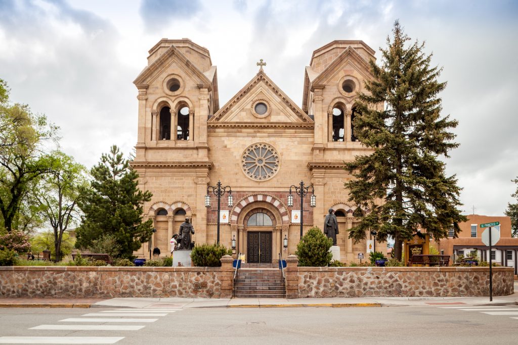 Cathedral Basilica of St. Francis of Assisi Cathedral Place Santa Fe Nowy Meksyk