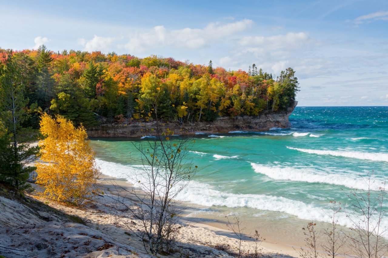 Chapel Beach at Pictured Rocks National Lakeshore 
