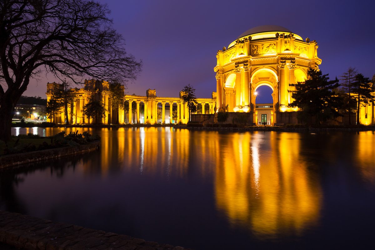 Golden Gate National Recreation Area: Palace Of Fine Arts Museum in San Francisco, CA