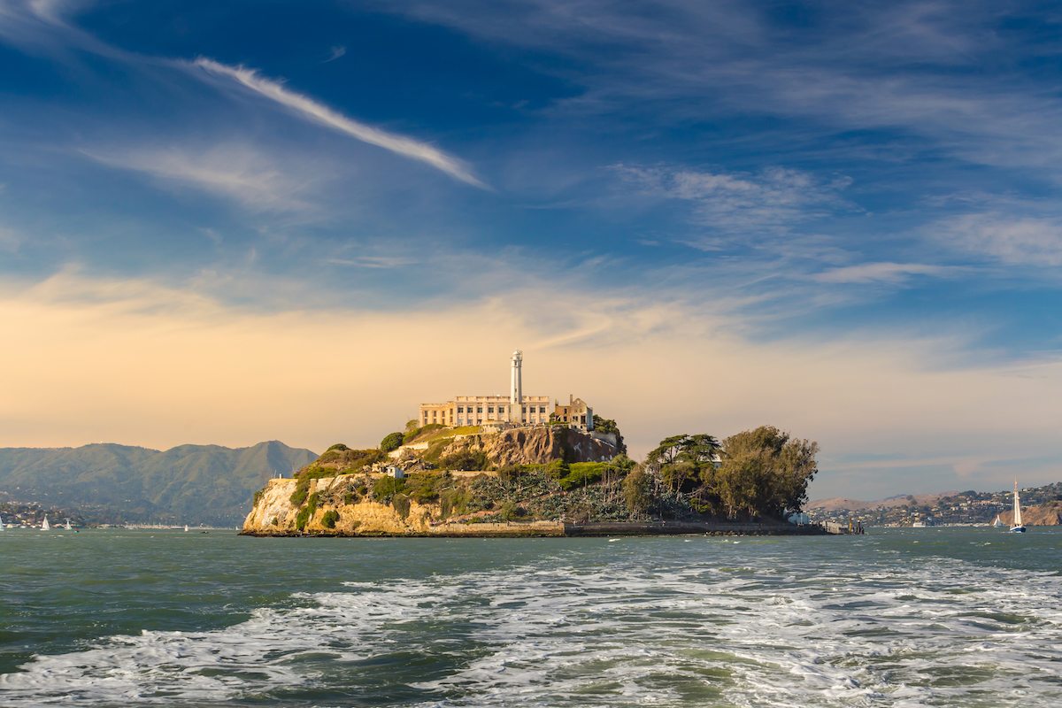Golden Gate National Recreation Area: Alcatraz Island In San Francisco