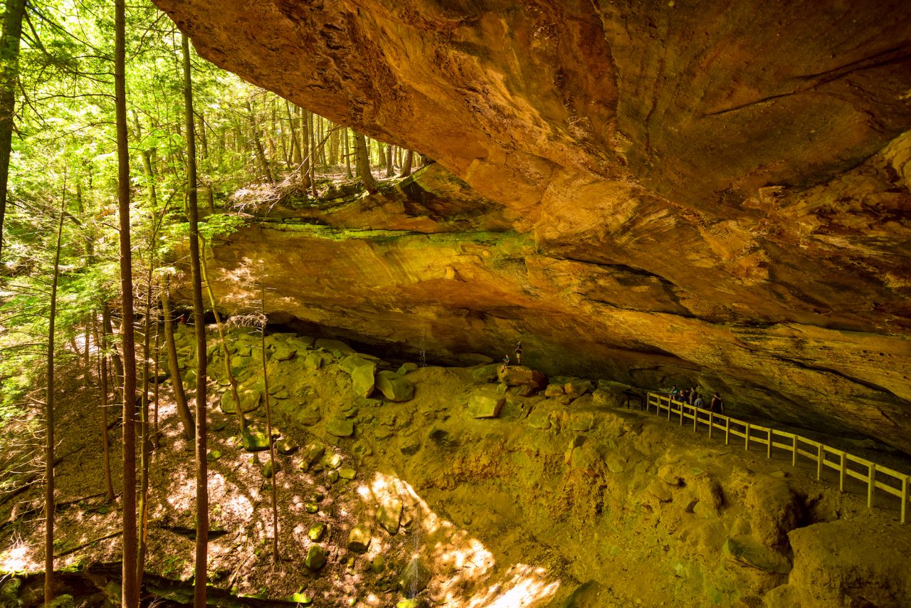 Whispering Cave at Hocking Hills State Park