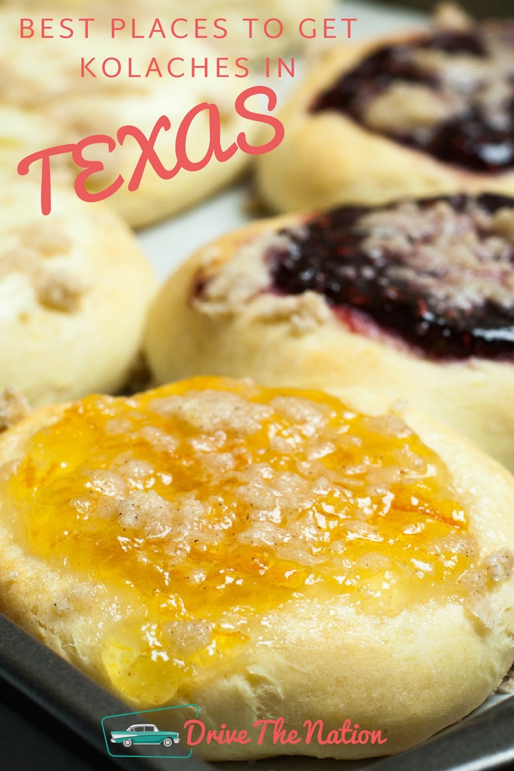 Best Places to get Kolaches in Texas Pin