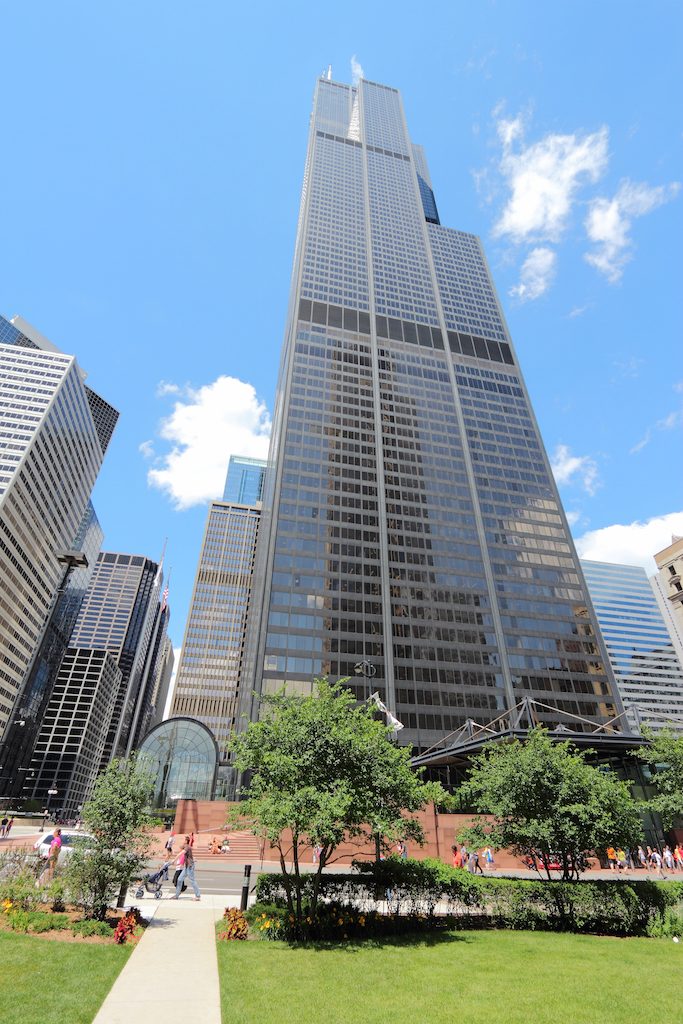The Willis Tower in Chicago. Formerly The Sears Tower
