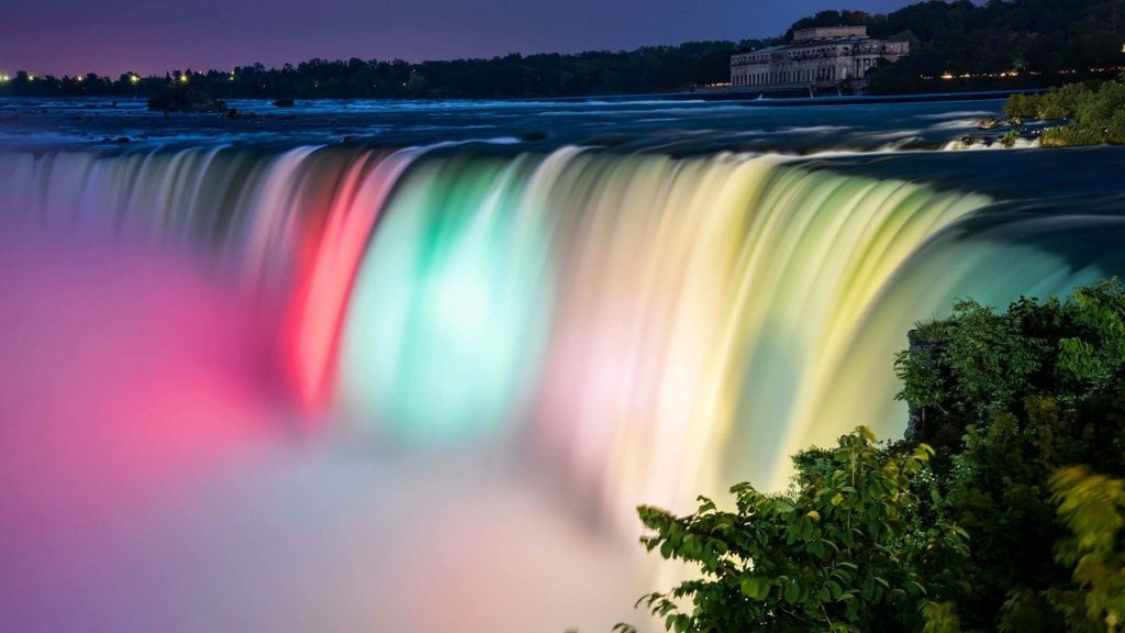 Niagara Falls Illumination, New York 